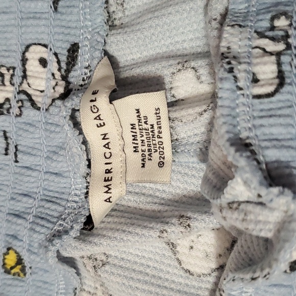 American Eagle Peanuts Pajama Set, Size M - Picture 5 of 9